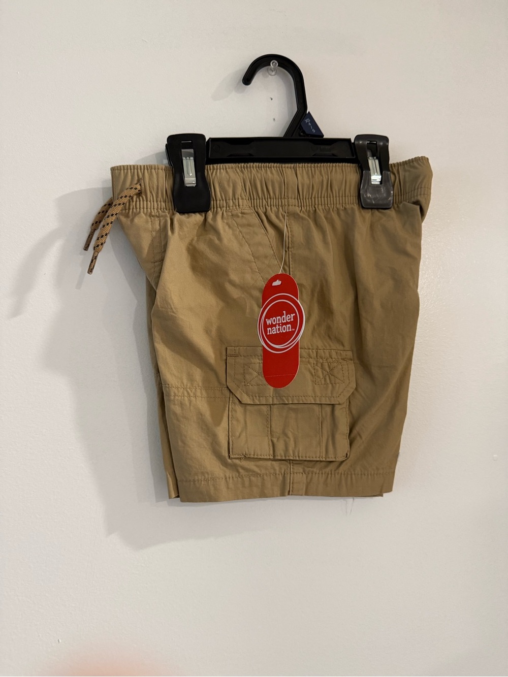 wonder nation Khaki Cargo Shorts with Pocket